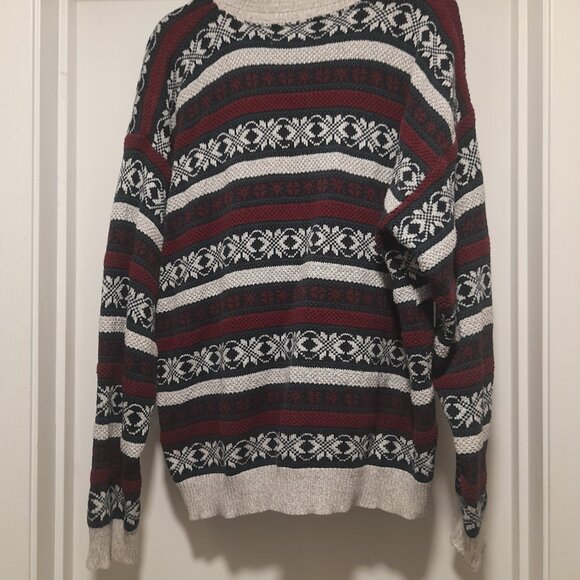 *BOGO FREE* XL Men's Croft and Barrow Vintage Cabincore Pullover Sweater - Picture 2 of 4